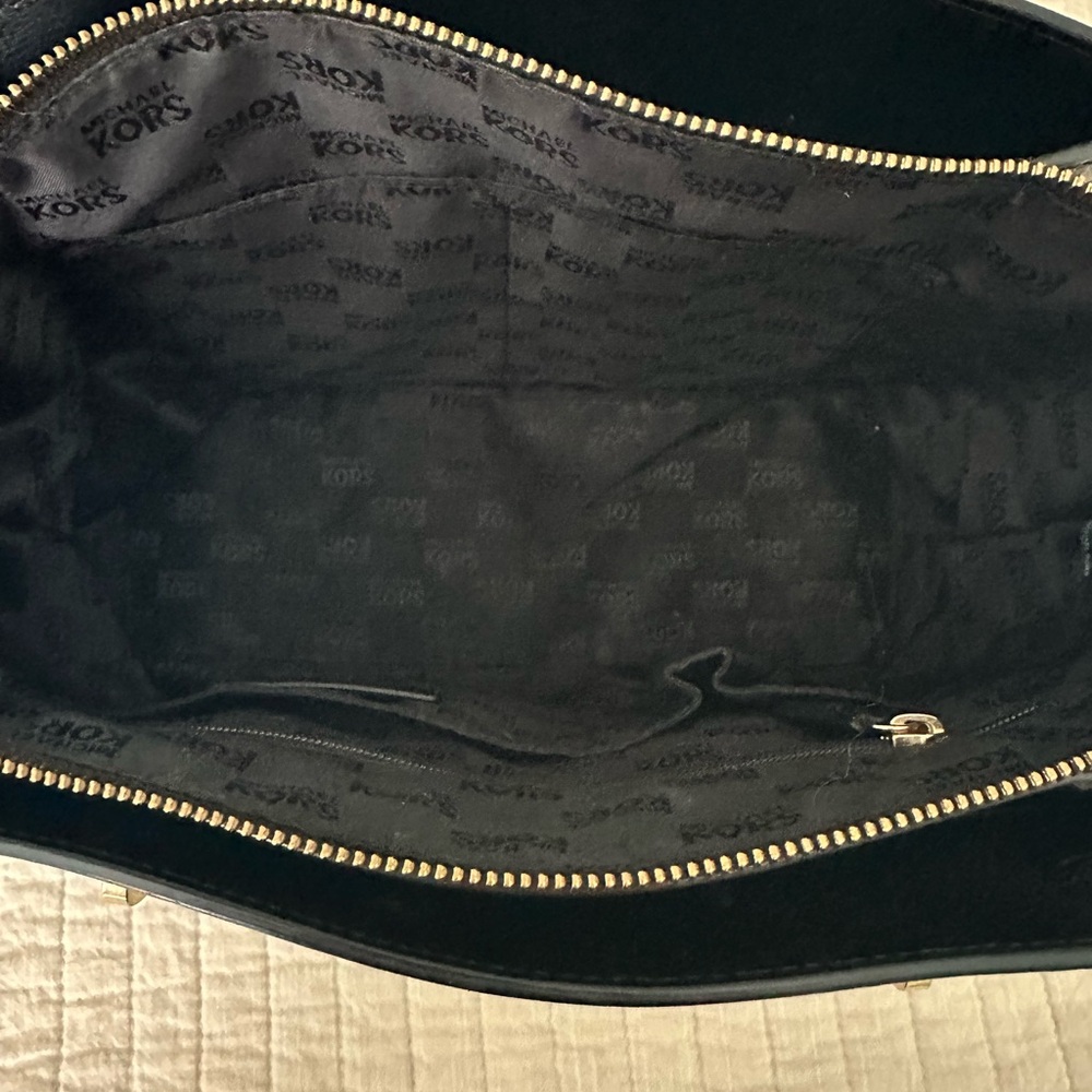 Michael Kors Large Ellis Leather Satchel - Picture 7 of 11